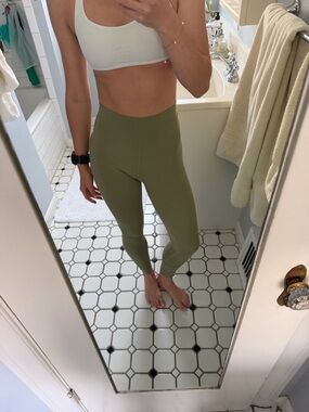 lululemon athletica Olive Green High-Rise Leggings